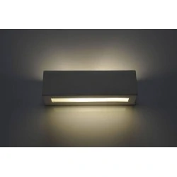 Kinkiety - ceramiczny kinkiet vega sl.0006 sollux lighting 