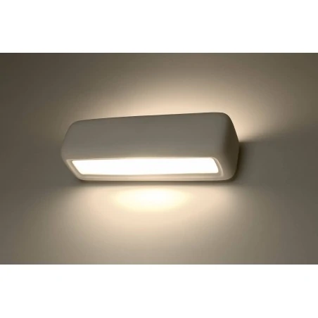 Kinkiety - ceramiczny kinkiet subani sl.0840 sollux lighting 
