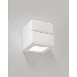 Kinkiety - ceramiczny kinkiet leo line sl.0230 sollux lighting 