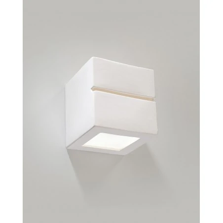 Kinkiety - ceramiczny kinkiet leo line sl.0230 sollux lighting 