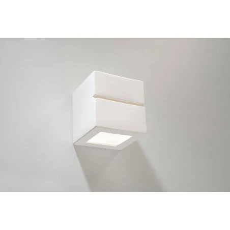 Kinkiety - ceramiczny kinkiet leo line sl.0230 sollux lighting 