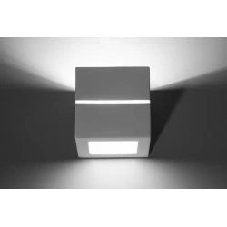 Kinkiety - ceramiczny kinkiet leo line sl.0230 sollux lighting 