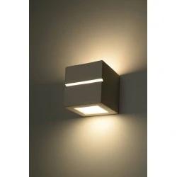 Kinkiety - ceramiczny kinkiet leo line sl.0230 sollux lighting 