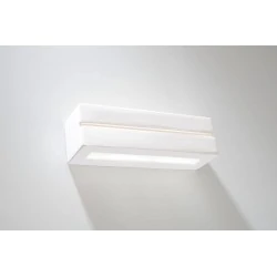 Kinkiety - ceramiczny kinkiet vega line sl.0231 sollux lighting 