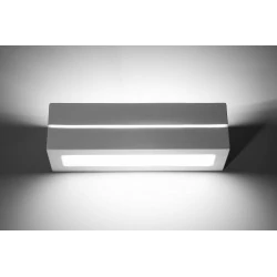 Kinkiety - ceramiczny kinkiet vega line sl.0231 sollux lighting 