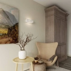 Kinkiety - ceramiczny kinkiet vega line sl.0231 sollux lighting 