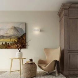 Kinkiety - ceramiczny kinkiet vega line sl.0231 sollux lighting 