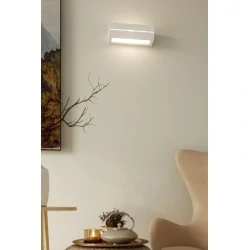 Kinkiety - ceramiczny kinkiet vega line sl.0231 sollux lighting 
