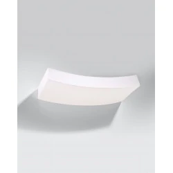 Kinkiety - ceramiczny kinkiet hattor sl.0837 sollux lighting 