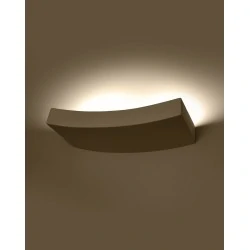 Kinkiety - ceramiczny kinkiet hattor sl.0837 sollux lighting 