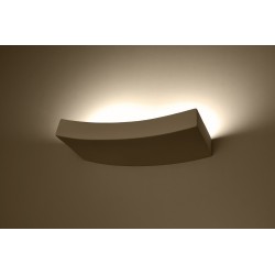 Kinkiety - ceramiczny kinkiet hattor sl.0837 sollux lighting 