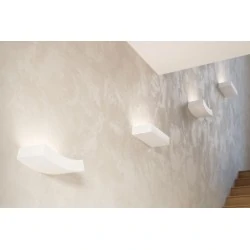 Kinkiety - ceramiczny kinkiet hattor sl.0837 sollux lighting 