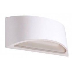 Kinkiety-do-salonu - biały ceramiczny kinkiet vixen sl.0834 sollux lighting