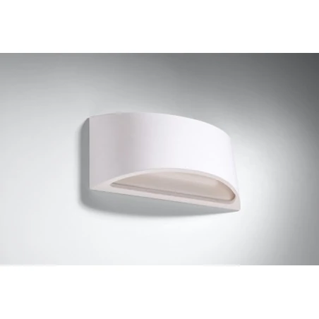 Kinkiety-do-salonu - biały ceramiczny kinkiet vixen sl.0834 sollux lighting 