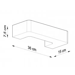 Kinkiety-do-salonu - sl.0034 kinkiet ceramiczny e27 ip20 magnet sollux 