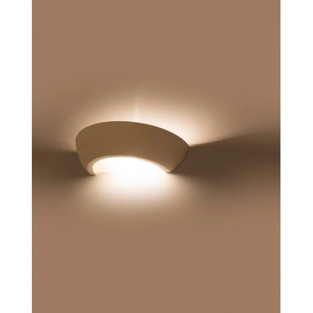 Kinkiety - ceramiczny kinkiet oskar sl.0160 sollux lighting 