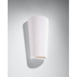 Kinkiety - ceramiczny kinkiet lana sl.0838 sollux lighting 