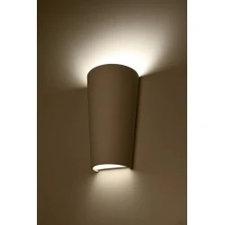 Kinkiety - ceramiczny kinkiet lana sl.0838 sollux lighting 