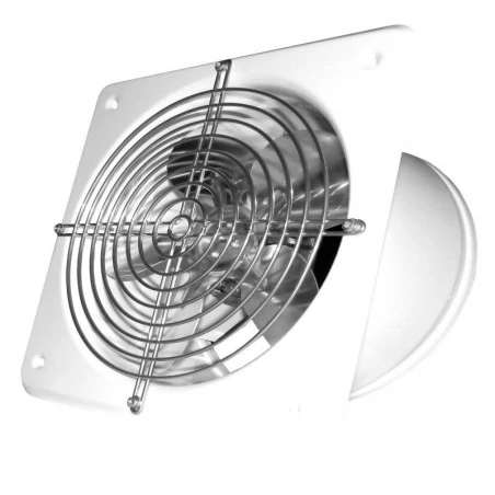 Wentylatory-przemyslowe - wentylator przemysłowy osiowy ścienny biały fi 250 007-0340a wb-s dospel 