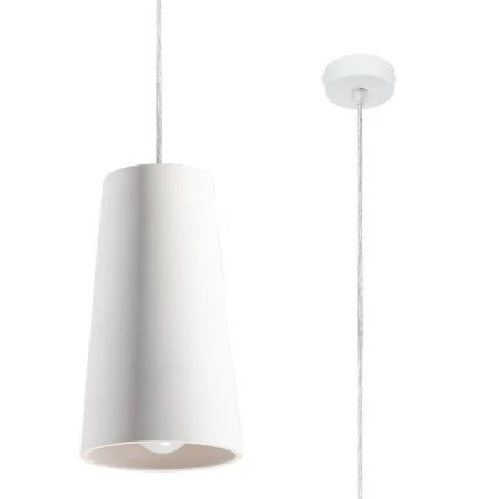 Oswietlenie-sufitowe - ceramiczna lampa wisząca gulcan sl.0849 sollux lighting 