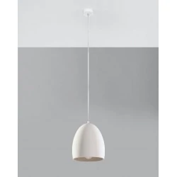 Oswietlenie-sufitowe - ceramiczna lampa wisząca flawiusz sl.0848 sollux lighting 