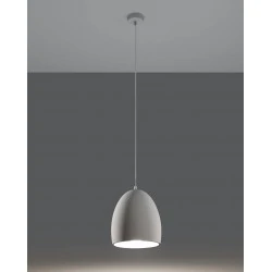 Oswietlenie-sufitowe - ceramiczna lampa wisząca flawiusz sl.0848 sollux lighting 