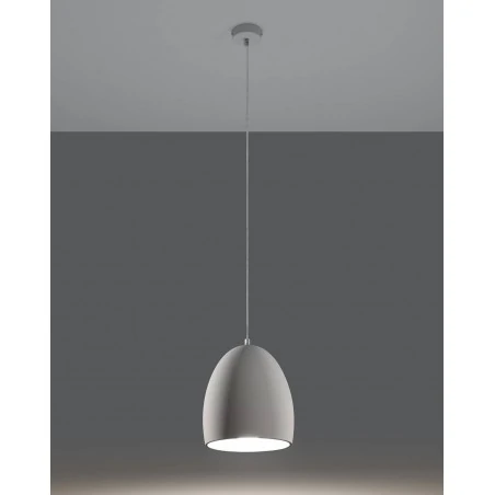Oswietlenie-sufitowe - ceramiczna lampa wisząca flawiusz sl.0848 sollux lighting 
