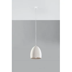 Oswietlenie-sufitowe - ceramiczna lampa wisząca flawiusz sl.0848 sollux lighting 