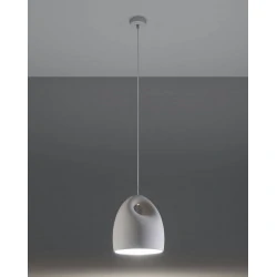 Oswietlenie-sufitowe - ceramiczna lampa wisząca bukano sl.0842 sollux lighting 