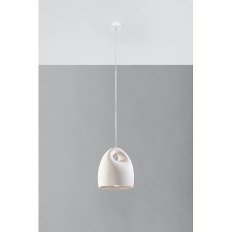 Oswietlenie-sufitowe - ceramiczna lampa wisząca bukano sl.0842 sollux lighting 