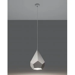 Oswietlenie-sufitowe - ceramiczna lampa wisząca pavlus sl.0844 sollux lighting 