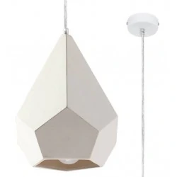 Oswietlenie-sufitowe - ceramiczna lampa wisząca pavlus sl.0844 sollux lighting 