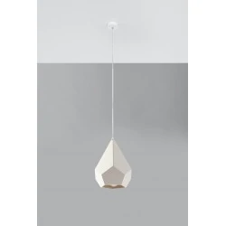 Oswietlenie-sufitowe - ceramiczna lampa wisząca pavlus sl.0844 sollux lighting 