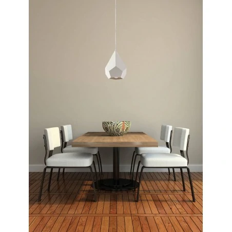 Oswietlenie-sufitowe - ceramiczna lampa wisząca pavlus sl.0844 sollux lighting 