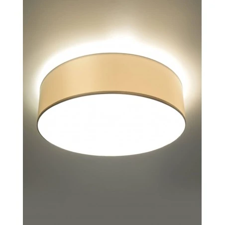 Oswietlenie-sufitowe - biały plafon 2xe27 arena 35 sl.0123 sollux lighting 