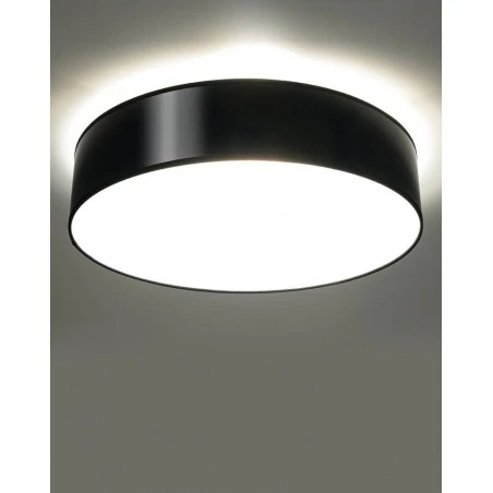 Oswietlenie-sufitowe - czarny plafon 4xe27 arena 55 sl.0917 sollux lighting 