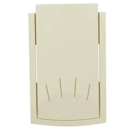 Dzwonki-do-drzwi-przewodowe - dzwonek do drzwi dwutonowy przewodowy beżowy gns-223 zamel 