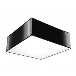 Oswietlenie-sufitowe - czarny plafon horus 25 sl.0142 sollux lighting
