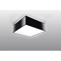 Oswietlenie-sufitowe - czarny plafon horus 25 sl.0142 sollux lighting 