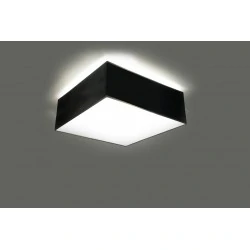 Oswietlenie-sufitowe - czarny plafon horus 25 sl.0142 sollux lighting 