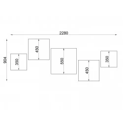 Oswietlenie-sufitowe - czarny plafon horus 25 sl.0142 sollux lighting 