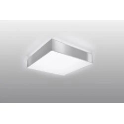 Oswietlenie-sufitowe - szary plafon horus 25 sl.0143 sollux lighting 