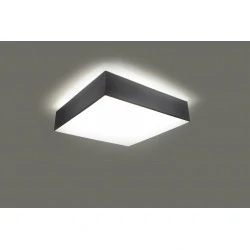 Oswietlenie-sufitowe - szary plafon horus 25 sl.0143 sollux lighting 