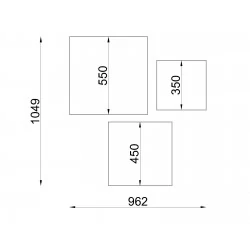 Oswietlenie-sufitowe - szary plafon horus 25 sl.0143 sollux lighting 