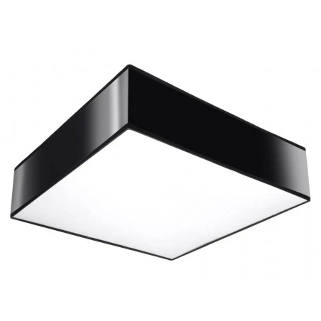 Oswietlenie-sufitowe - czarny plafon 2xe27 horus 35 sl.0136 sollux lighting 