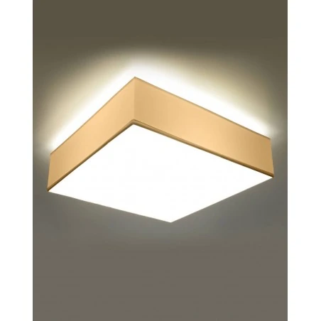 Oswietlenie-sufitowe - biały plafon 2xe27 horus 35 sl.0138 sollux lighting 