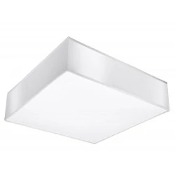 Oswietlenie-sufitowe - biały plafon 2xe27 horus 35 sl.0138 sollux lighting 