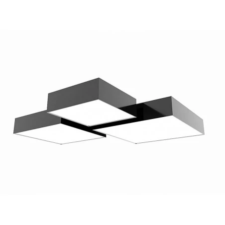 Oswietlenie-sufitowe - biały plafon 2xe27 horus 35 sl.0138 sollux lighting 