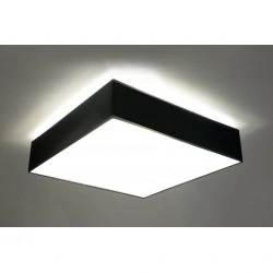 Oswietlenie-sufitowe - czarny plafon 3xe27 horus 45 sl.0139 sollux lighting 