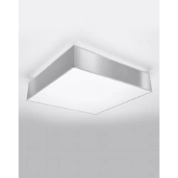 Oswietlenie-sufitowe - szary plafon 3xe27 horus 45 sl.0140 sollux lighting 